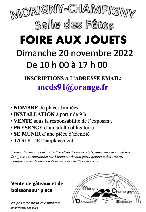 capture decran foire aux jouets