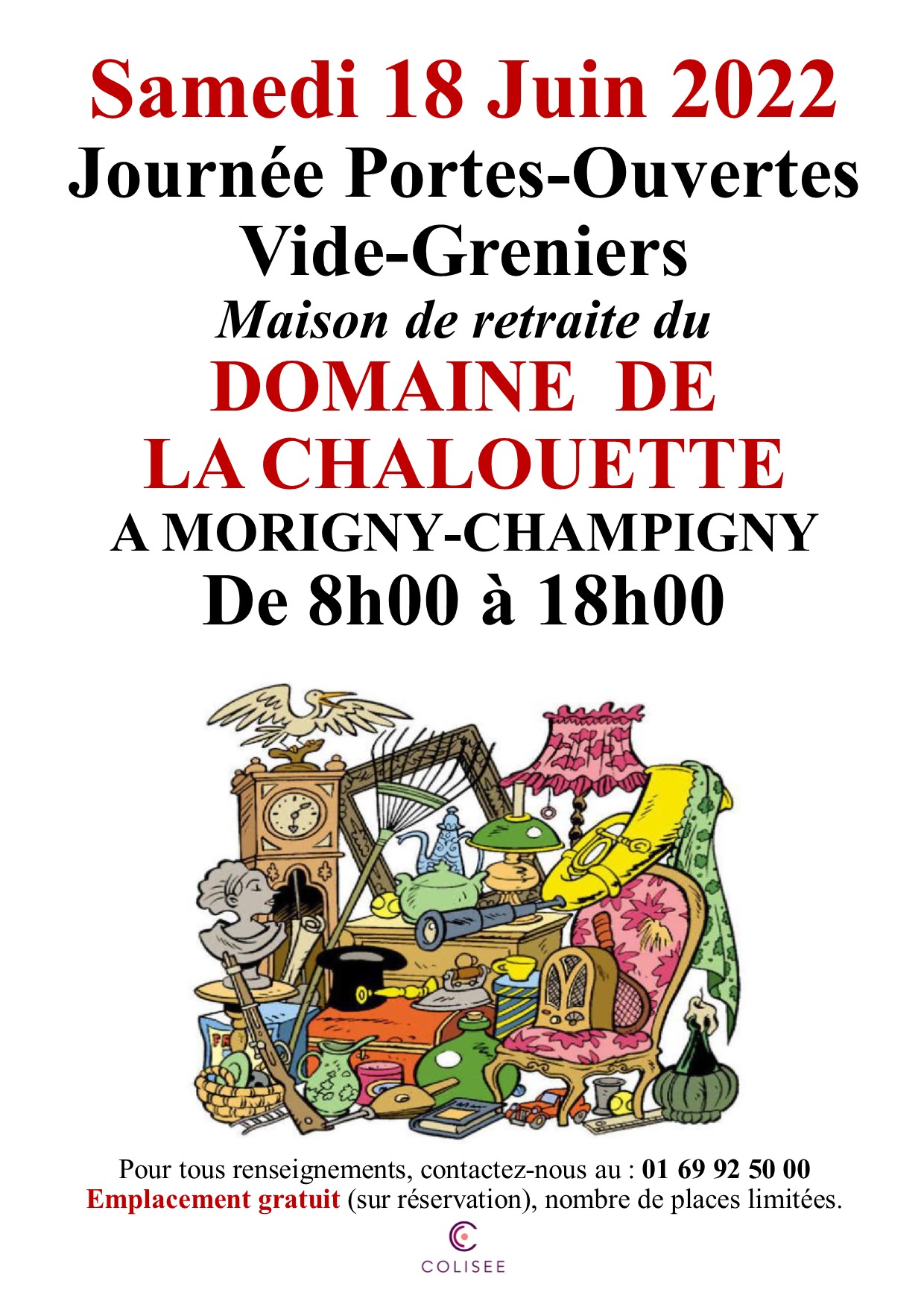 vide grenier 2022 affiche