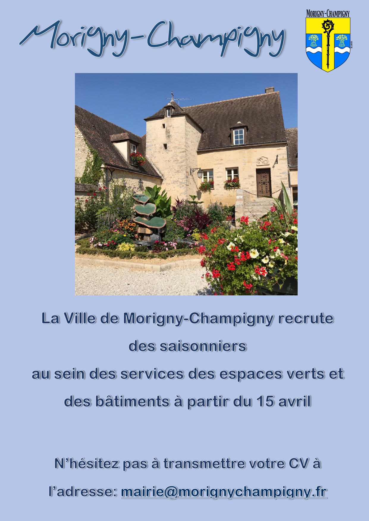 affiche saisonniers 2025